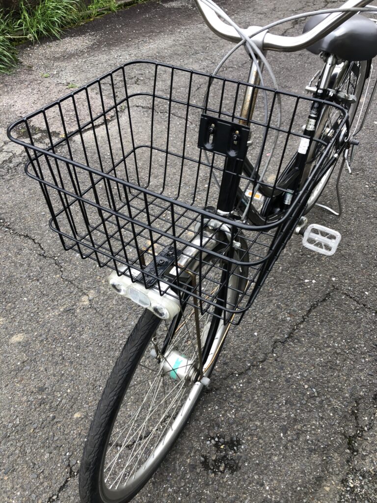 自転車　かご　交換　自分で